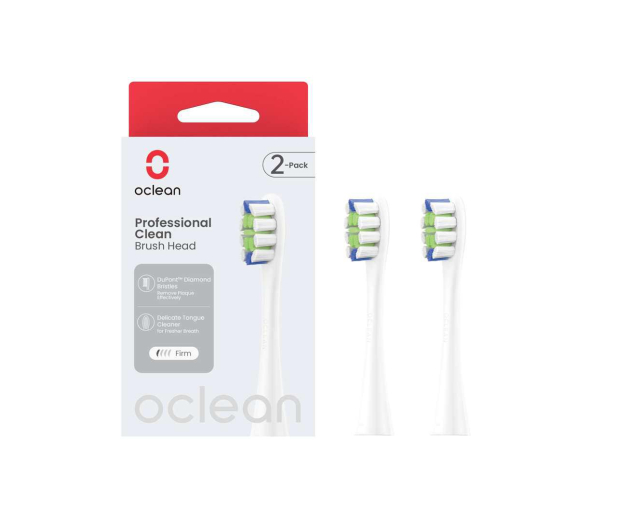 Oclean Końcówki Professional Clean P1C1 W02 biały 2 szt. - 1213190 - zdjęcie